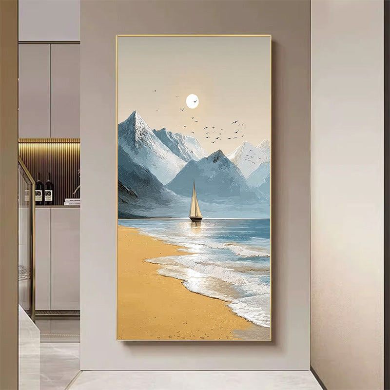Szenerische Ozeanansicht Leinwand Kunstwerk