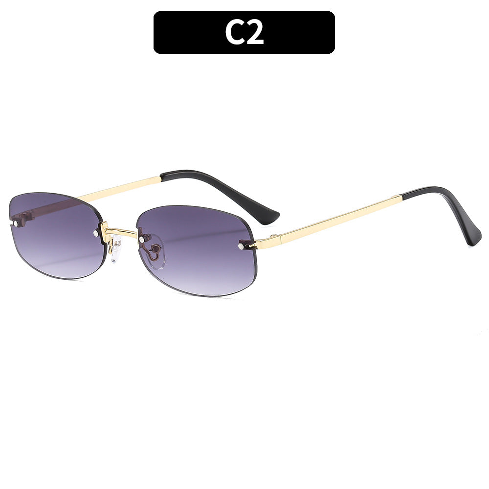 Moderne Geometrische Sonnenbrille