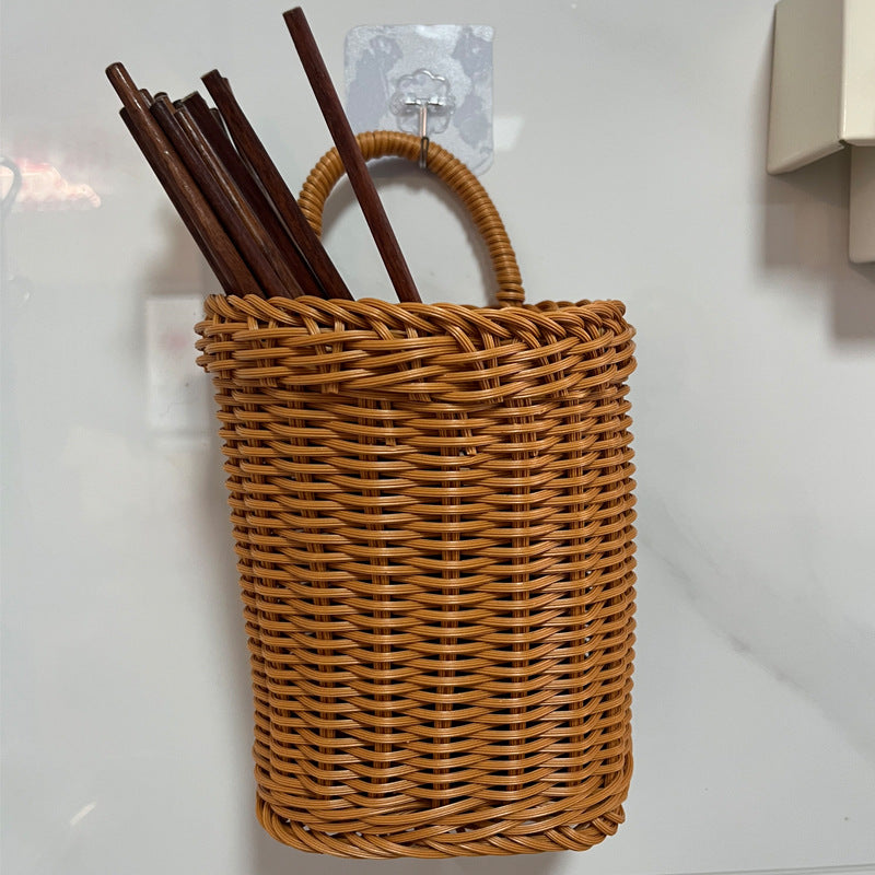 Unisex Wandkorb mit praktischem Haken Brehn