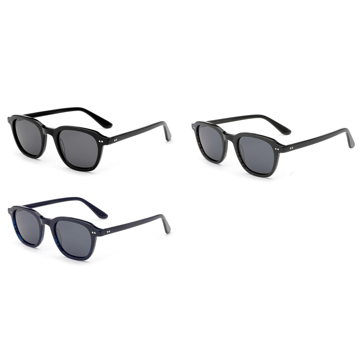 Damen Sonnenbrille im charmanten Vintage-Stil mit robustem Kunststoffrahmen Brehn