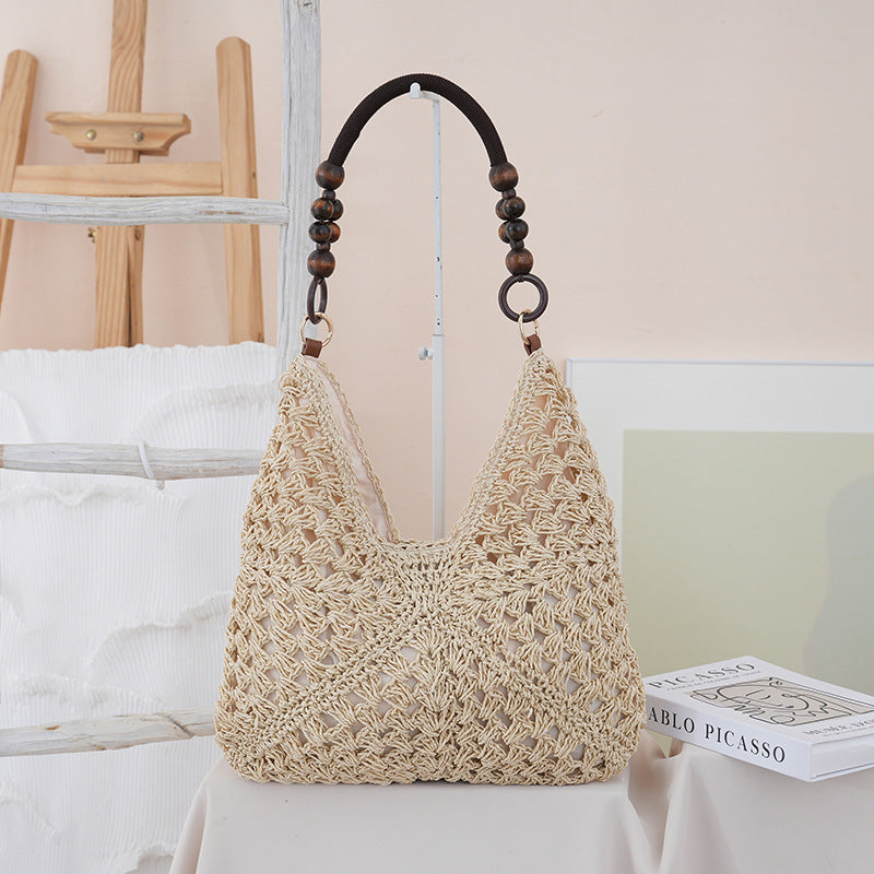 Handgefertigte Stricktafel-Tasche Brehn