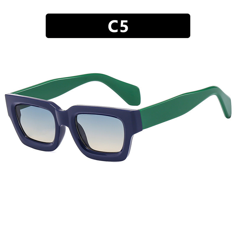 Damen moderne quadratische Sonnenbrille Brehn