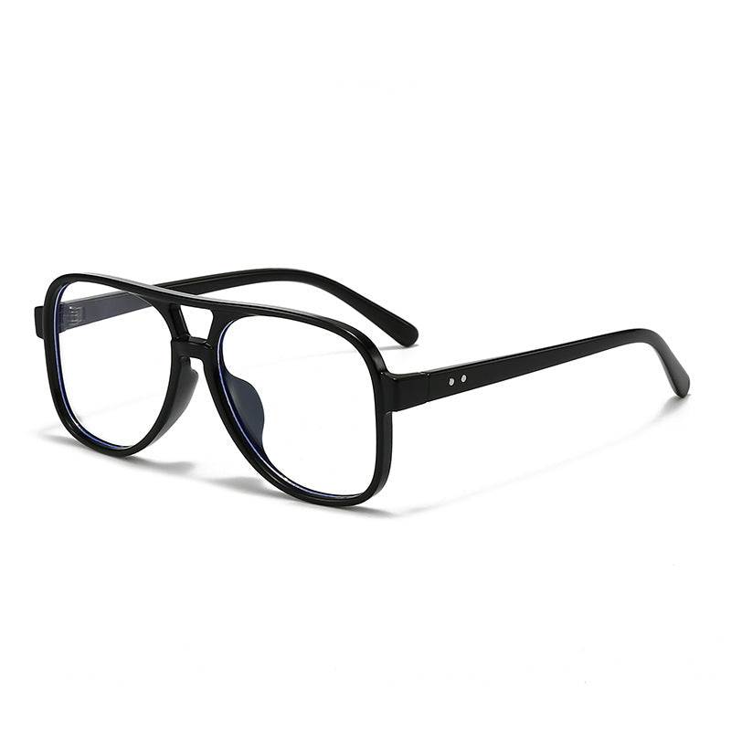 Herren Übergroße Transparente Quadratische Brille Brehn