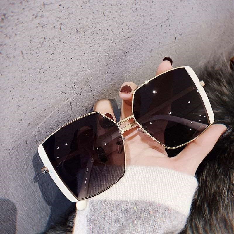 Damen trendige quadratische Sonnenbrille Brehn