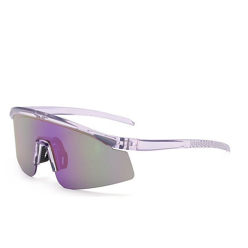 Unisex nan sportliche Wraparound Sonnenbrille mit polarisierten Gläsern und rutschfestem Nasenpad Brehn