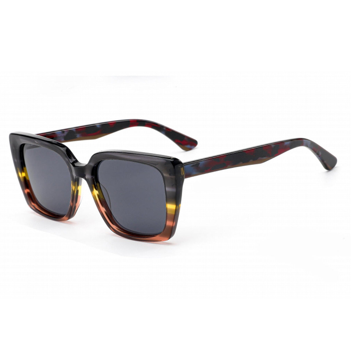 Damen oversized Sonnenbrille mit mattem Finish und stilvollen Details Brehn
