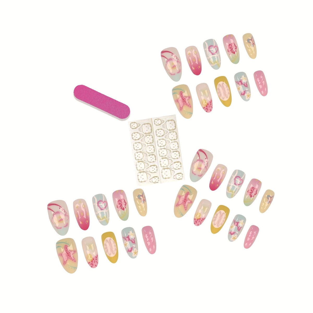Dekorative Nagelspitzen Set 1790956256