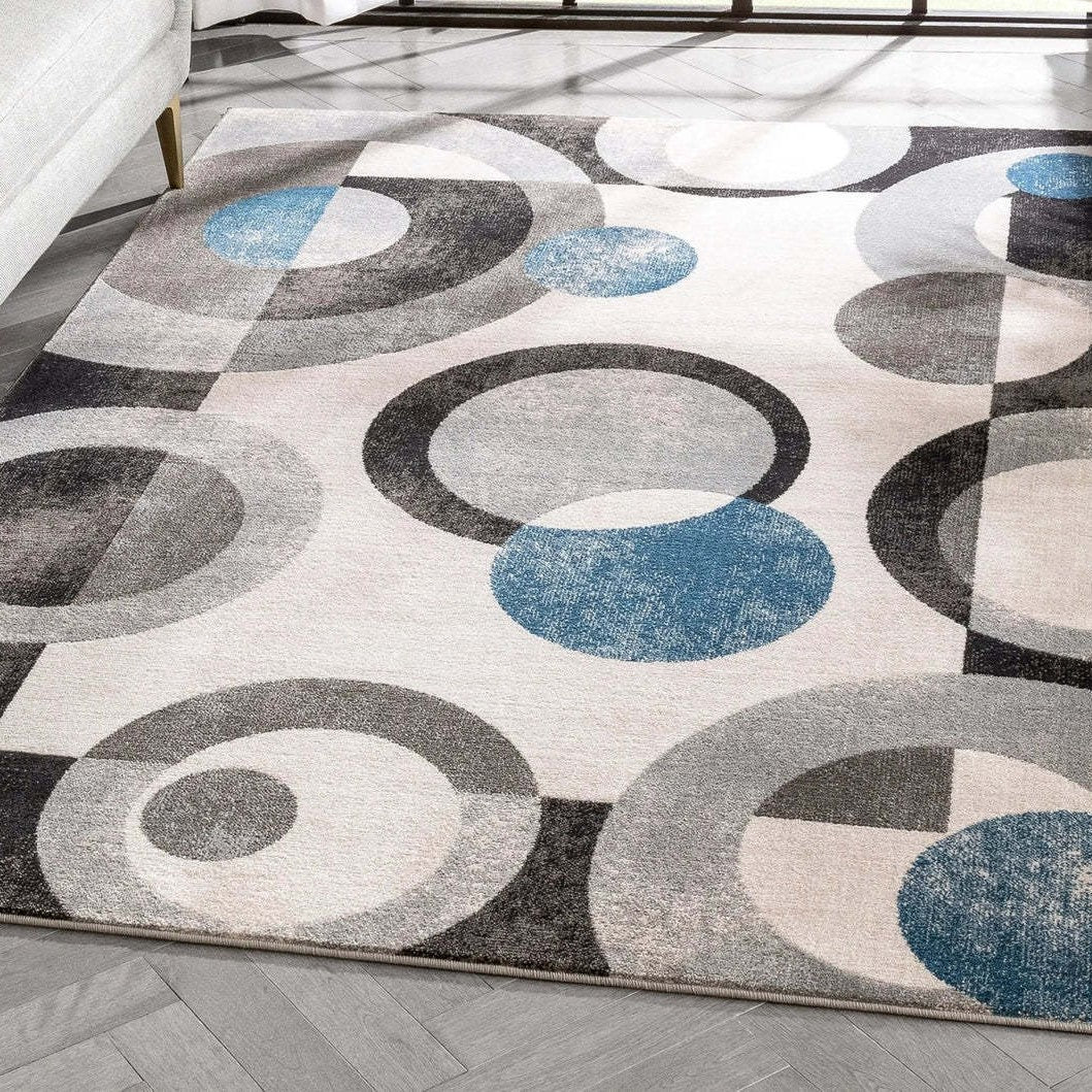 Geometrischer abstrakter Teppich