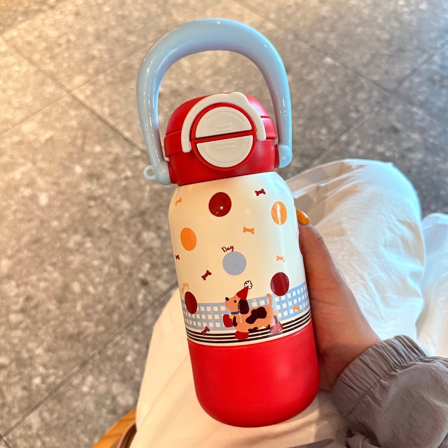Damen Trinkflasche mit interaktivem Tierdesign Brehn
