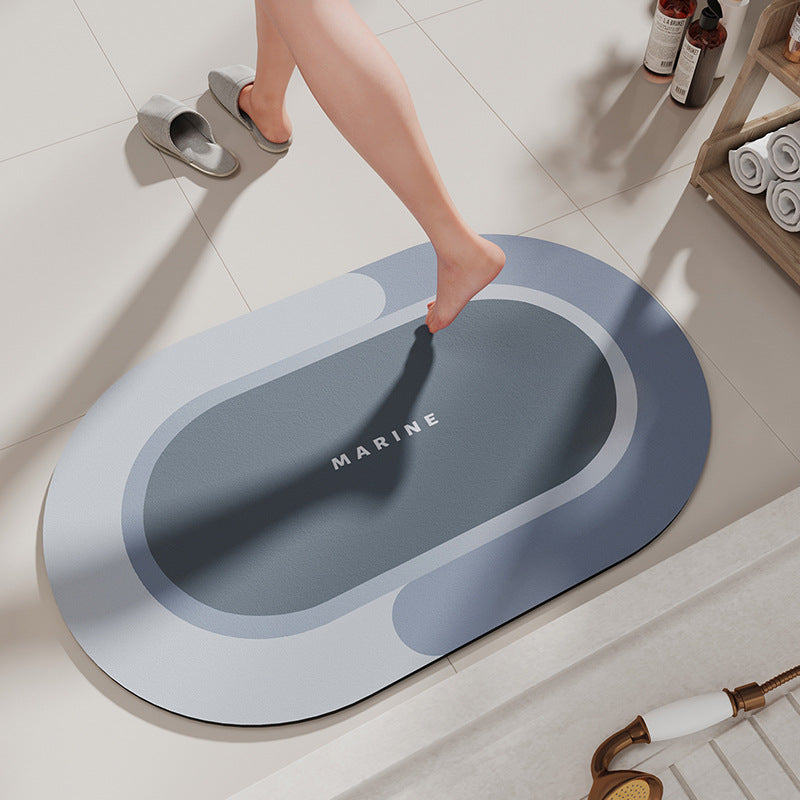 Stylische rutschfeste Badematte