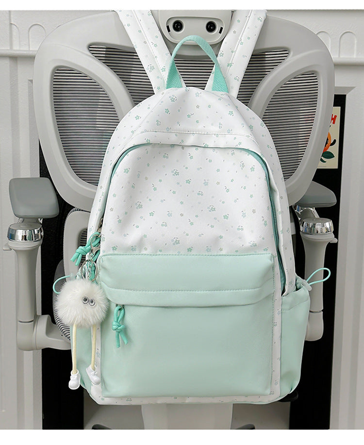 Minirucksack mit Floralem Design und Praktischen Organizer-Fächern Brehn