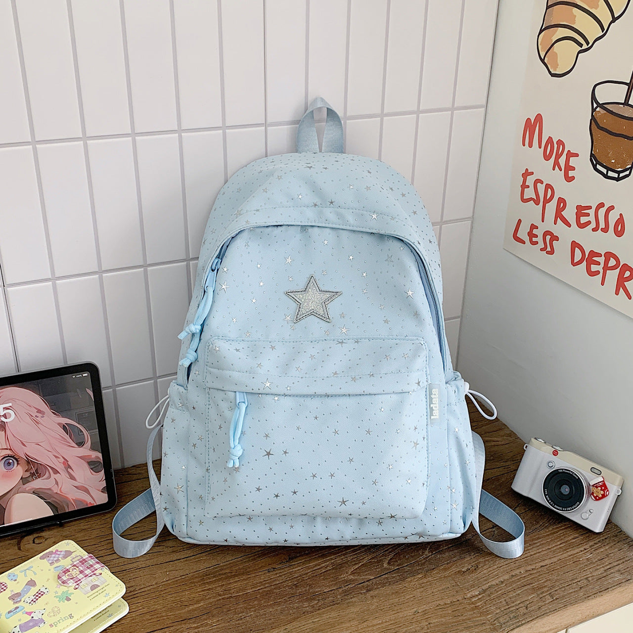 Stern-beschmückter lässiger Rucksack