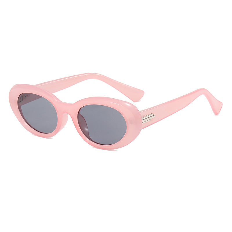 Damen elegante ovalförmige Sonnenbrille mit hochwertigen Gläsern Brehn