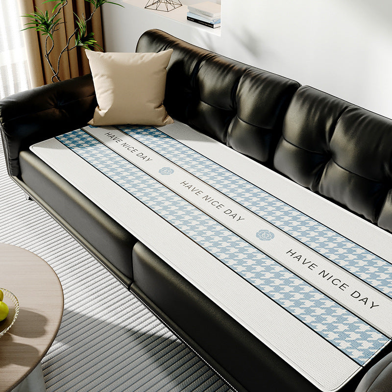 Stylische strukturierte Sofa-Schutzmatte Brehn