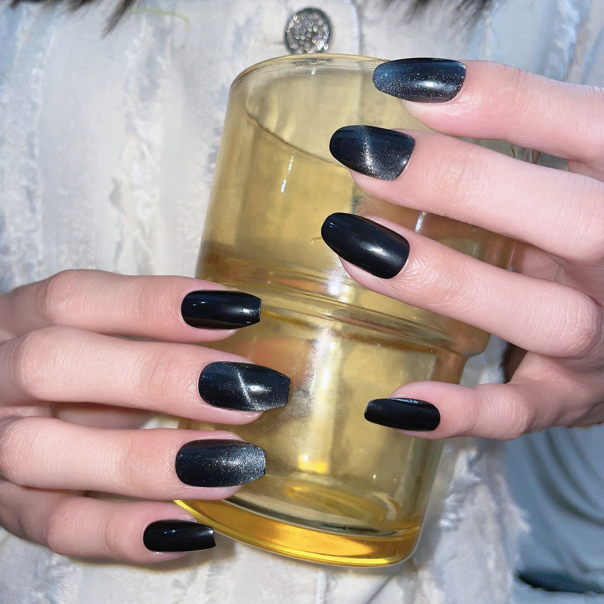 Glamouröses Gradient Press-On Nail Set