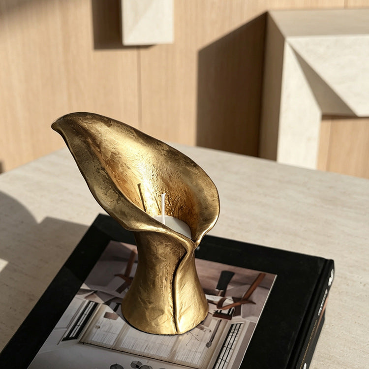 Elegante dekorative Blumenskulptur