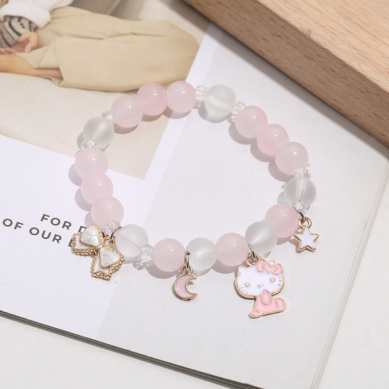 Schmetterling Charm Perlenarmband Brehn