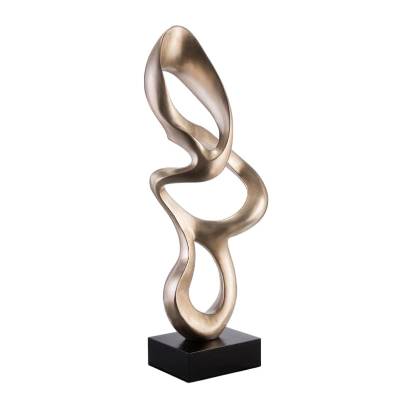 Künstlerische dekorative Wellenform-Skulptur