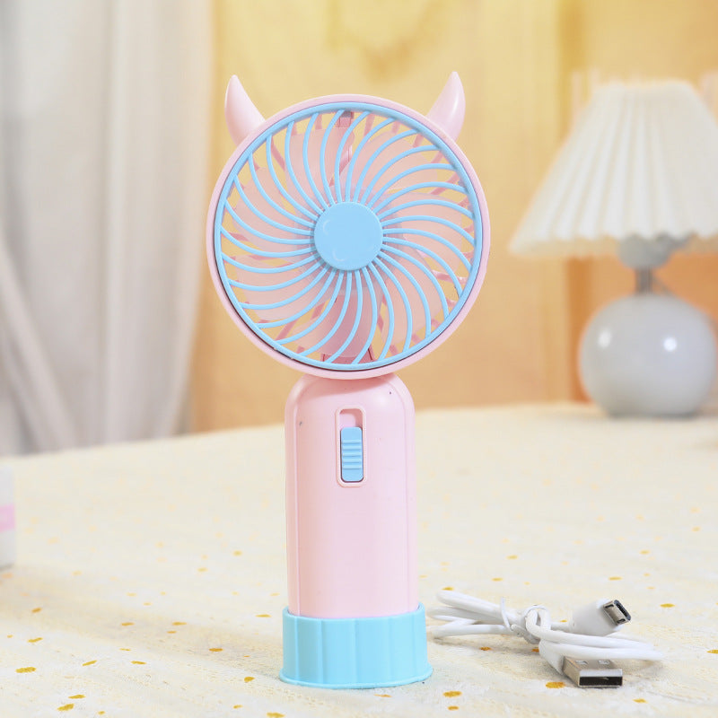 Frauen tragbarer Handventilator mit Tierdesign Brehn
