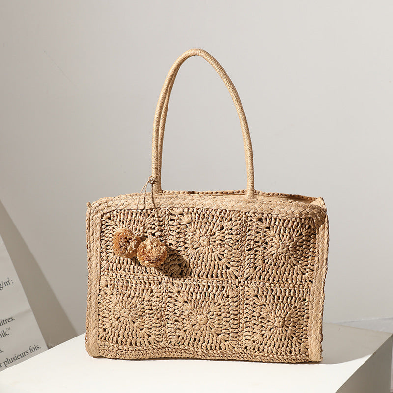 Handgefertigte Makramee Strandtasche Brehn