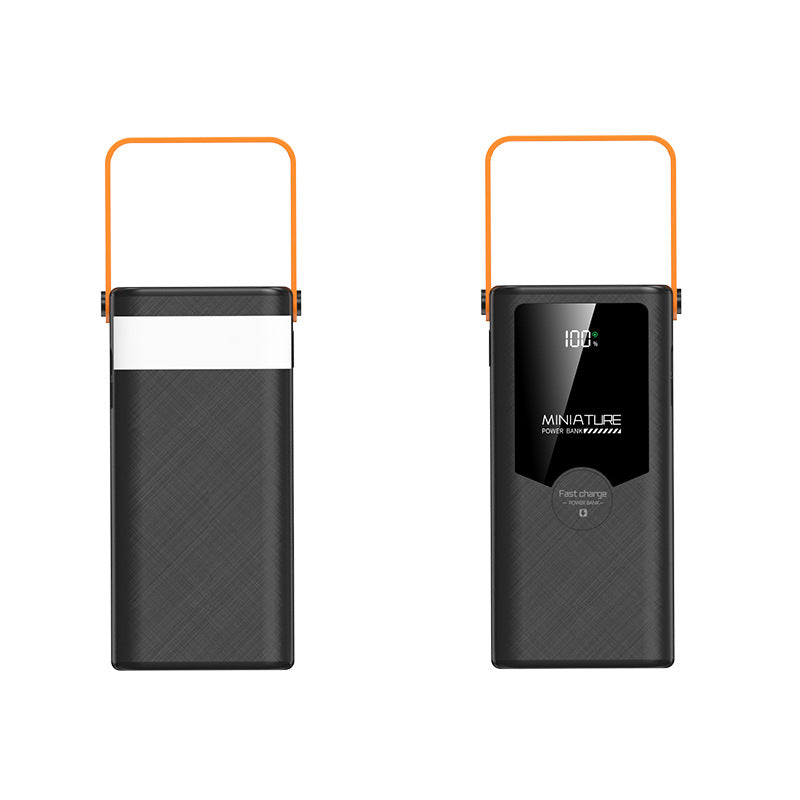 Tragbare Mini Powerbank mit Schneller Ladefunktion und Integriertem Tragegriff Brehn