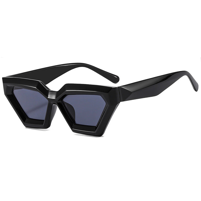 Schicke hexagonale Rahmen-Sonnenbrille 1787664534