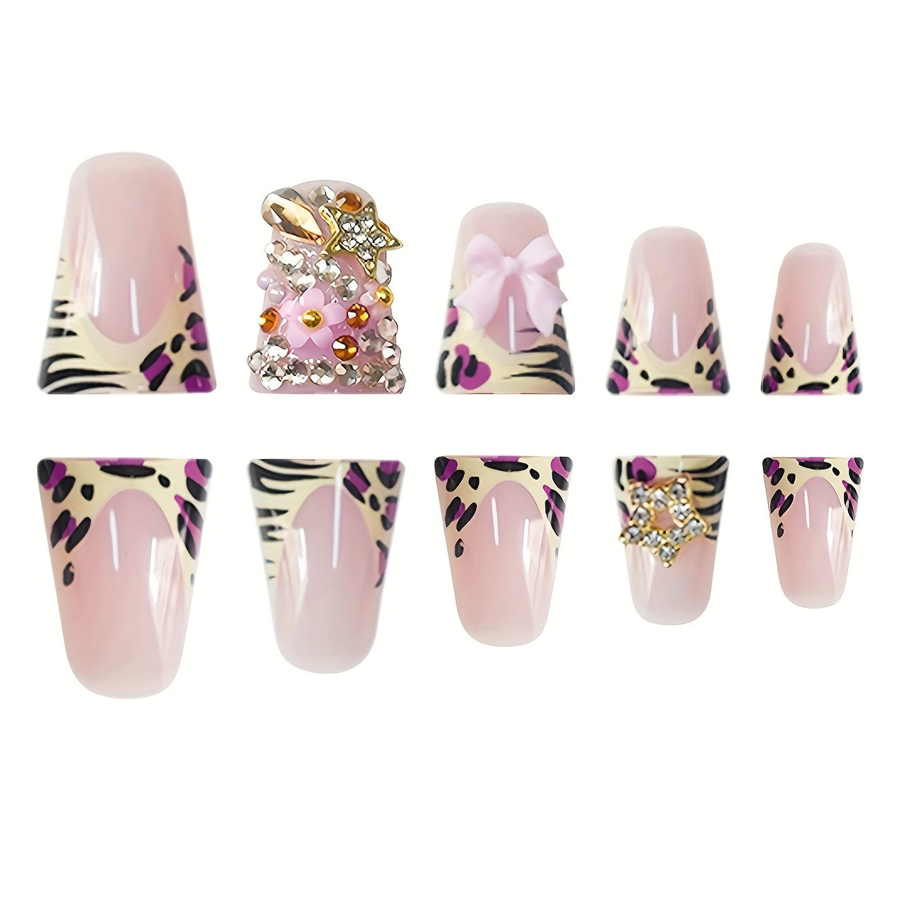 Elegante dekorative Nagelverlängerungen Brehn