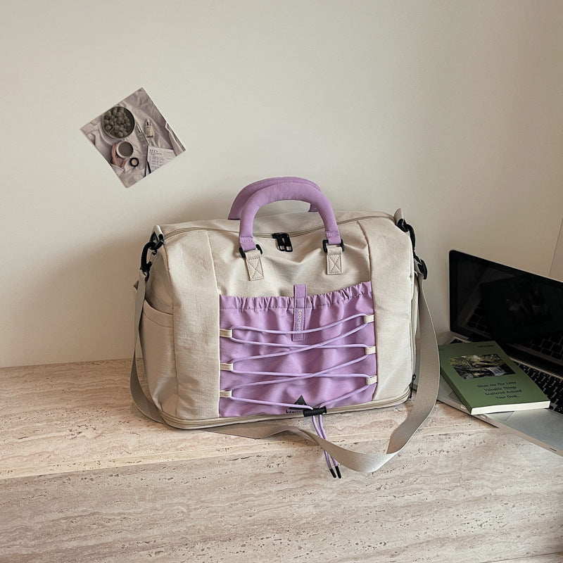 Damen Multifunktionale Sport- und Reisetasche mit elastischen Details Brehn