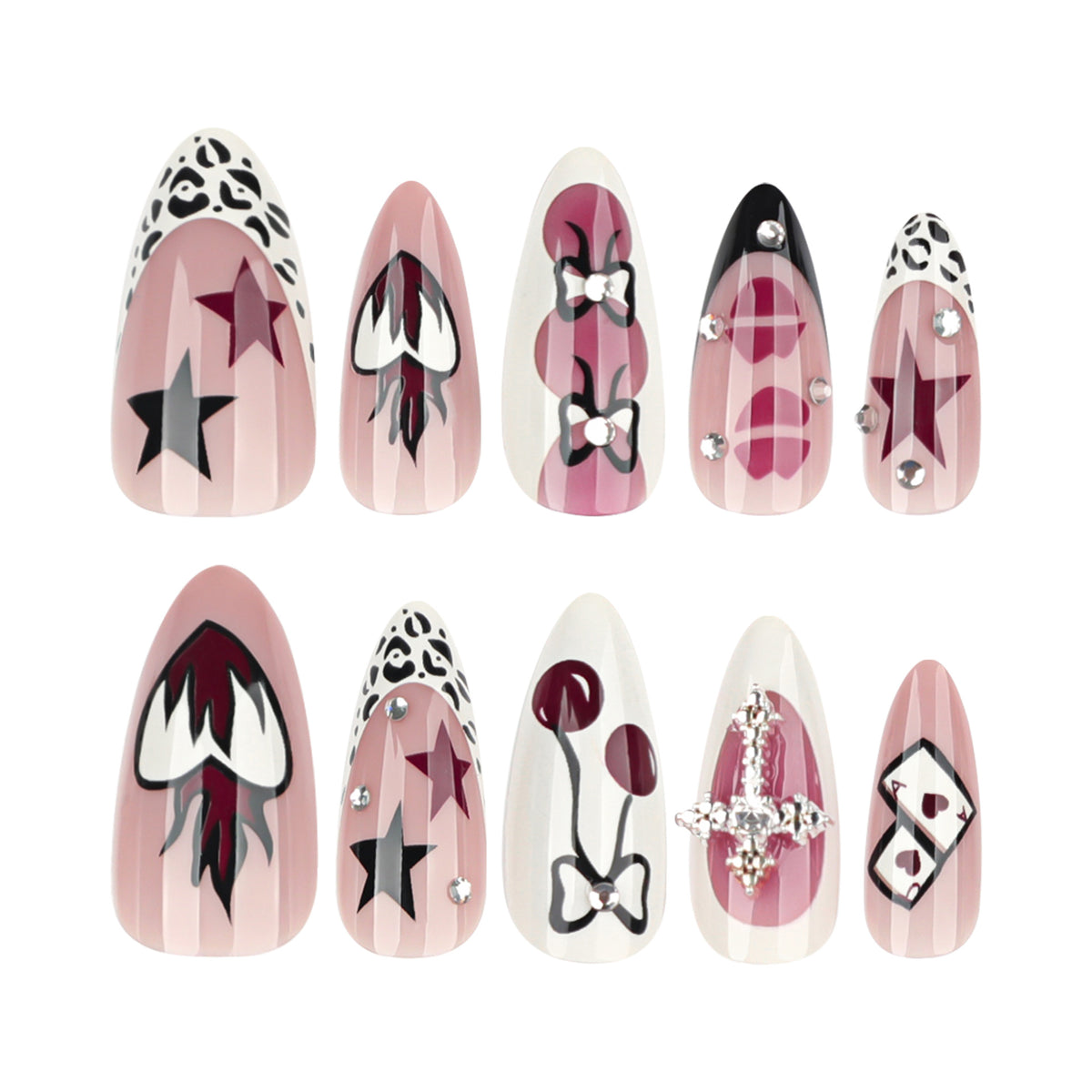 Kunstvolle Nagelkunst mit originellen Designs Brehn