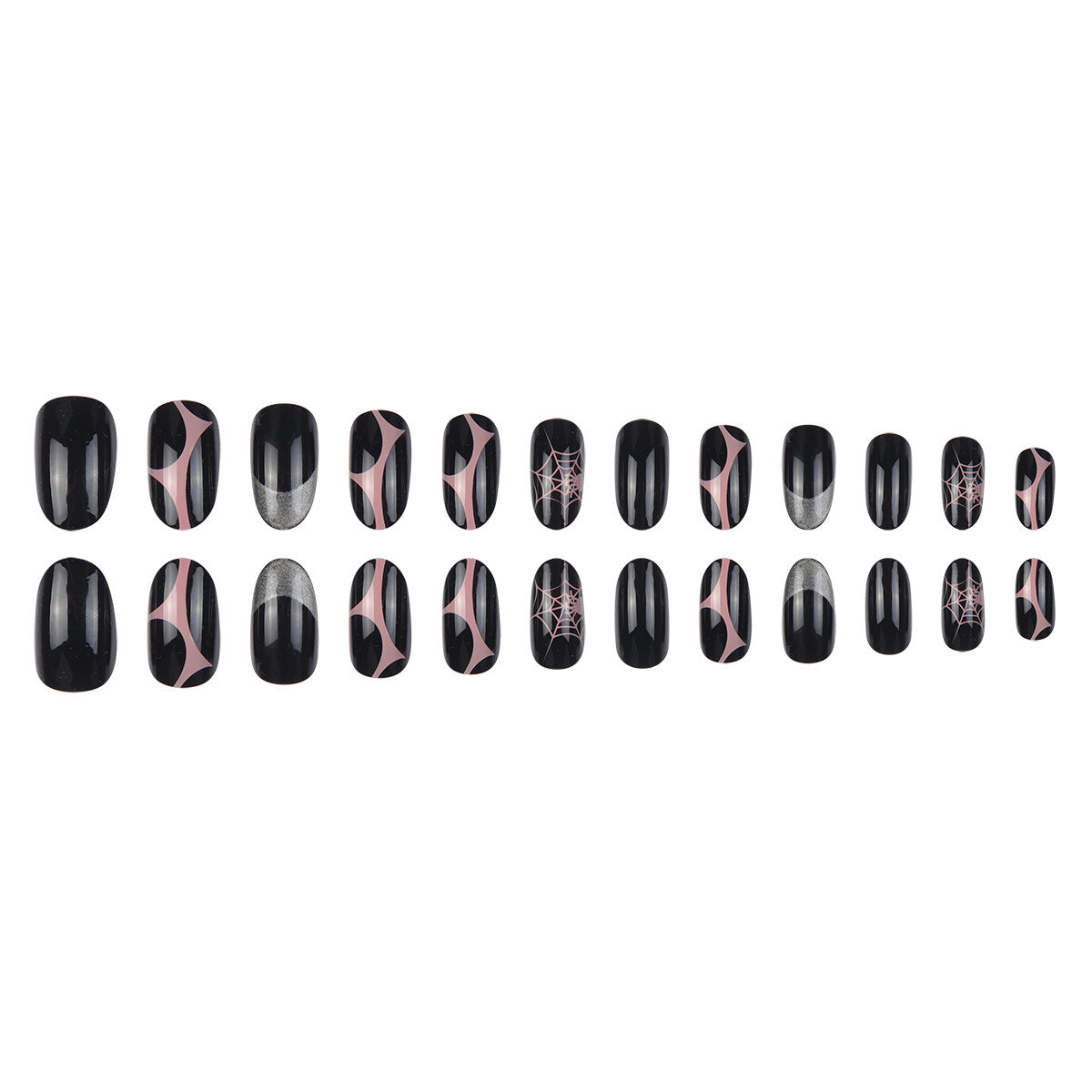 Halloween-Themen Stiletto Nail Art Set Brehn