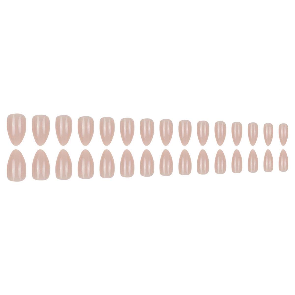 Elegante Lange Press-On Nägel Brehn 1789085789