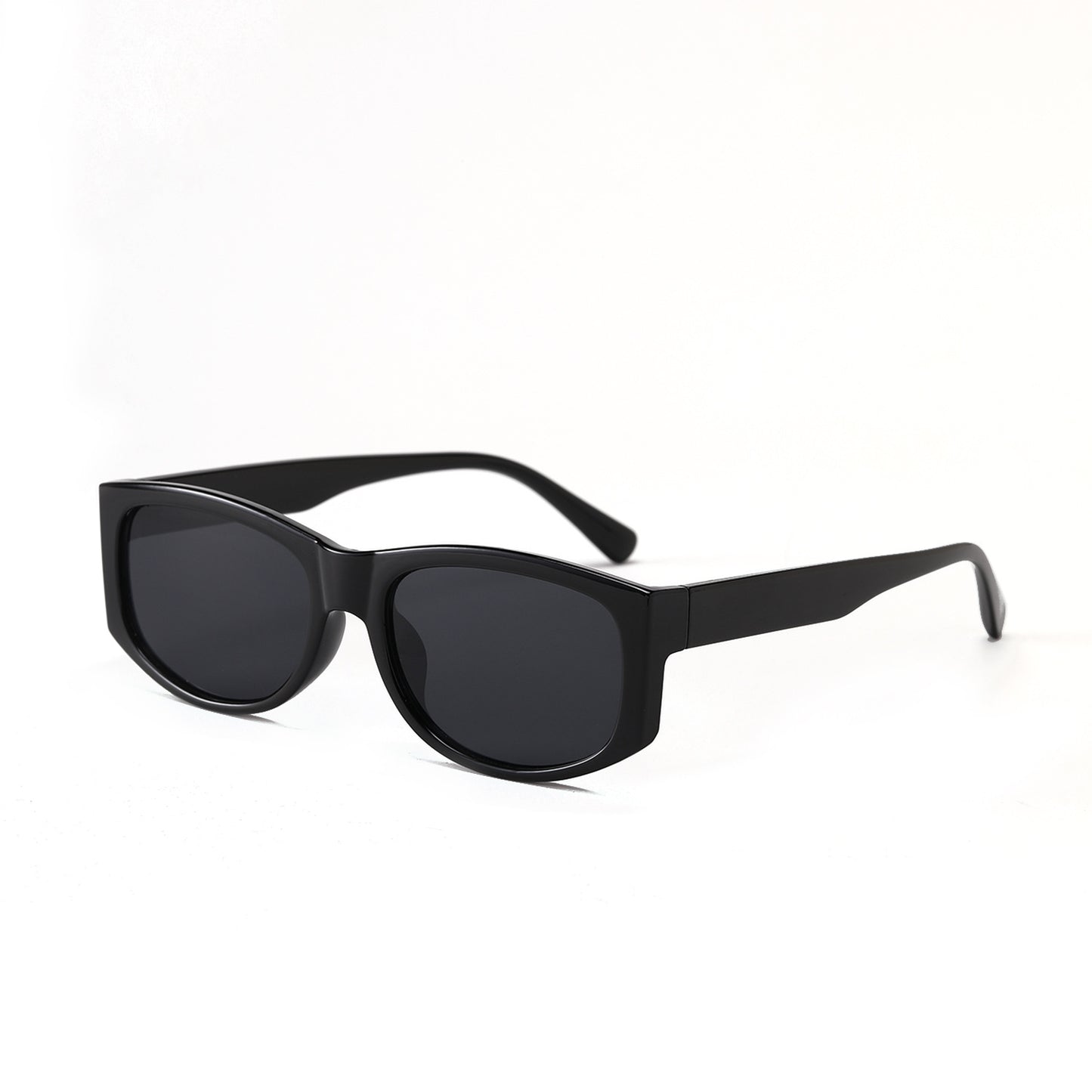 Damen stylische Sonnenbrille mit modernem transparentem Rahmen Brehn