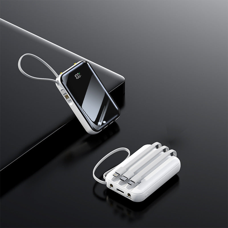 Tragbare Powerbank mit integrierter Ladestation Brehn