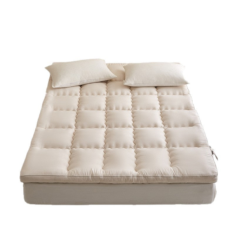 Gepolsterter Plüsch-Baumwoll-Tufted-Matratzenauflage-Pad