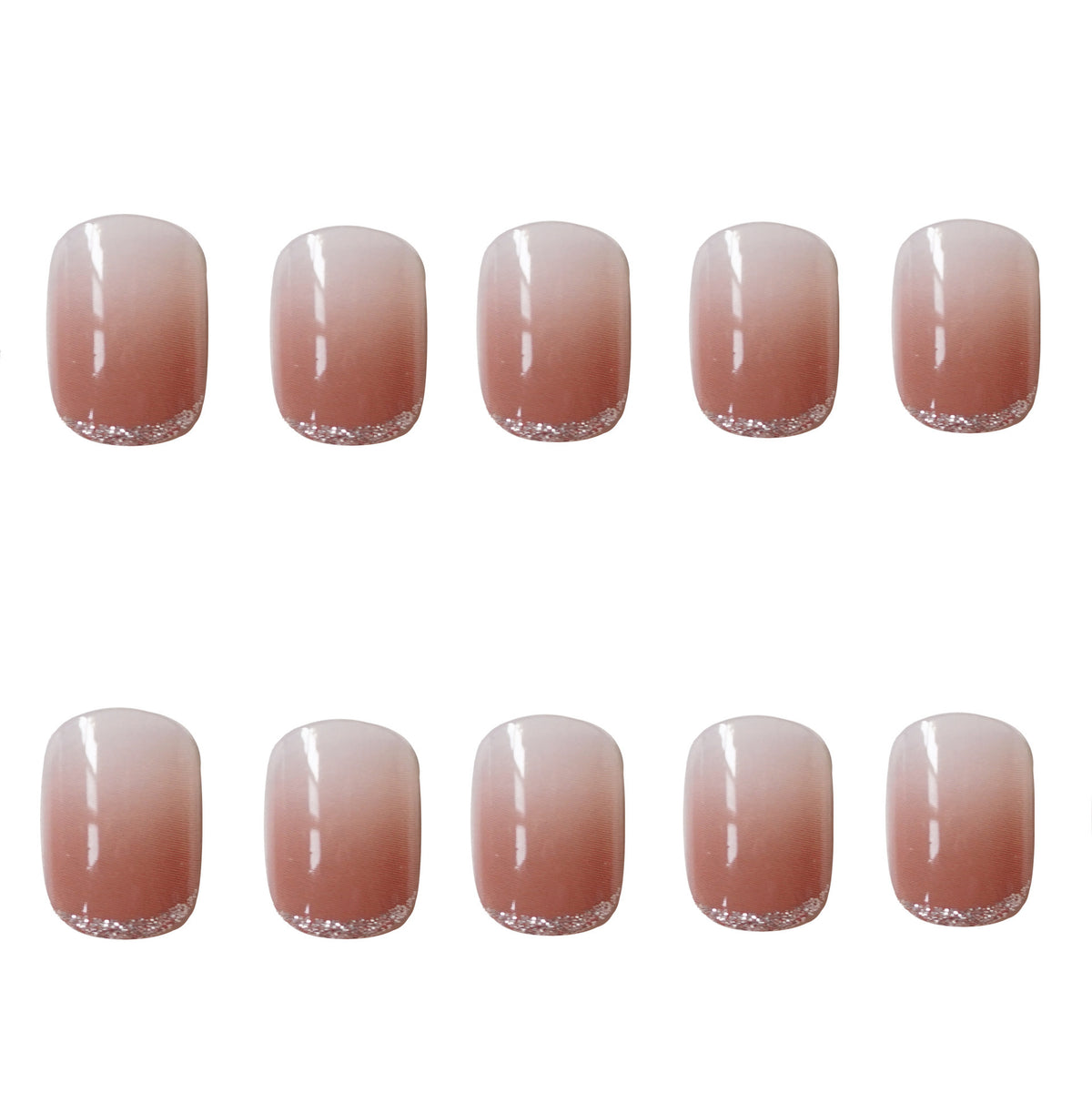 Ombre Gradient Press-On Nail Art Brehn