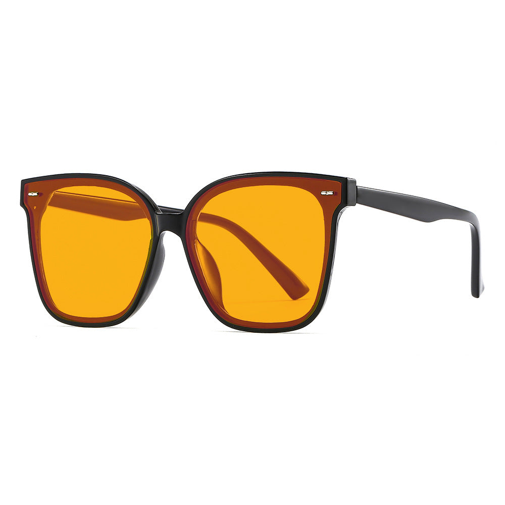 Damen Sonnenbrille im modernen Geometrischen Design Brehn