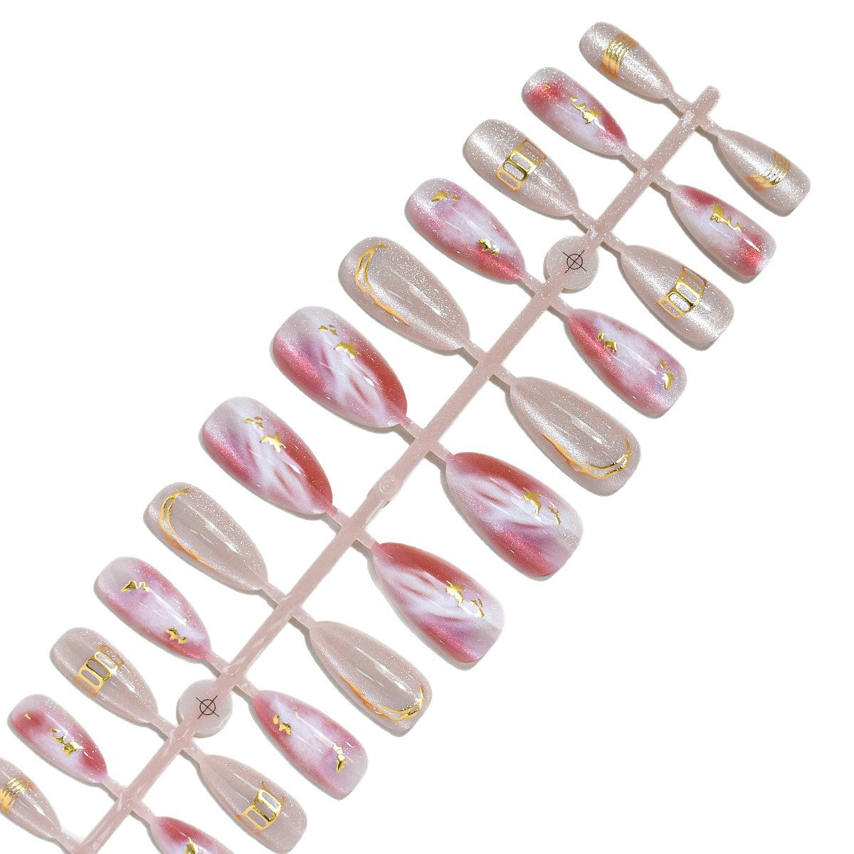 Vielseitiges Nail Art Press-On Set Brehn