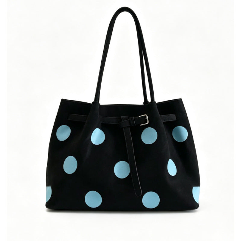 Stilvolle Polka Dot Tragetasche Brehn