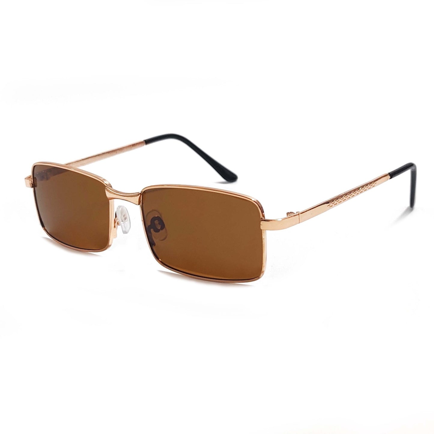 Herren modische rechteckige Sonnenbrille Brehn
