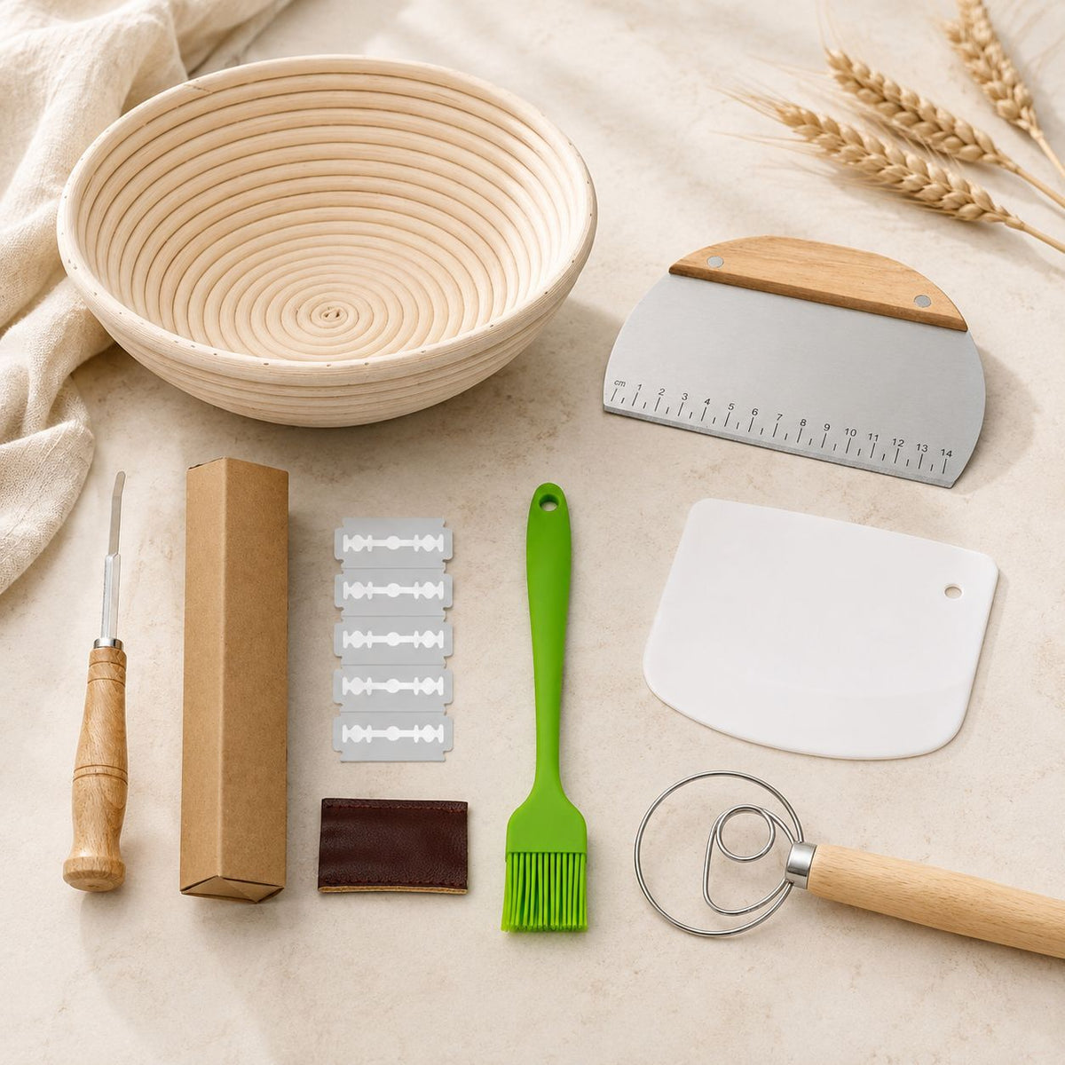 Artisan Brot Gärkorb Set Brehn