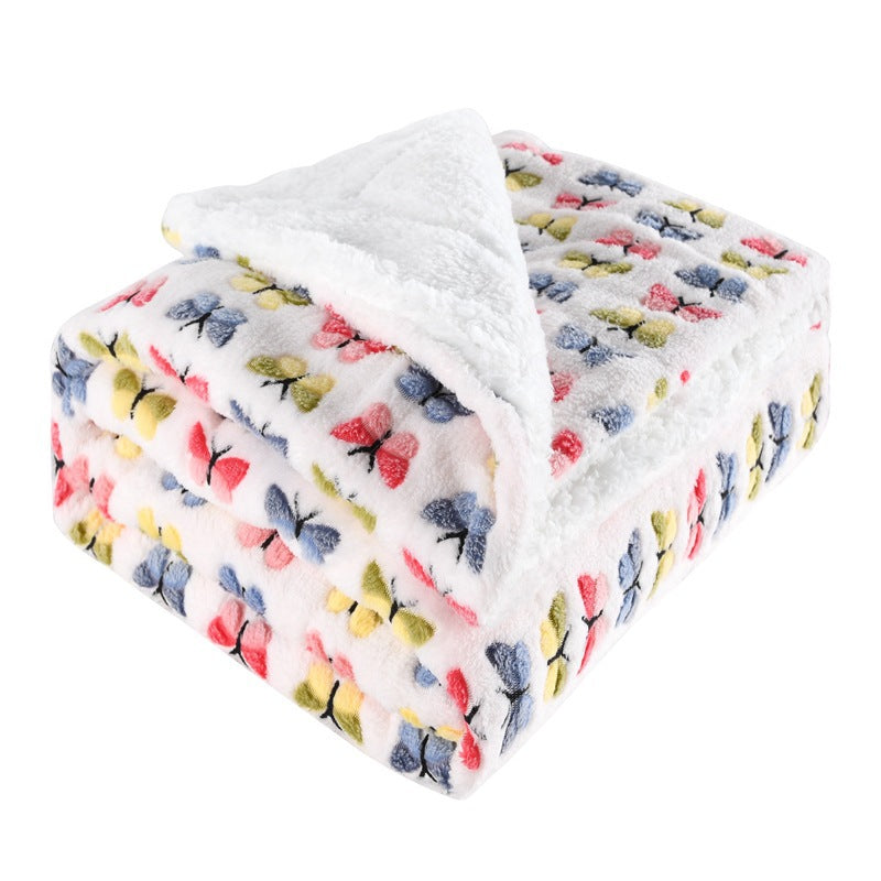 Damen Fleece-Kuscheldecke mit umkehrbarem Design Brehn