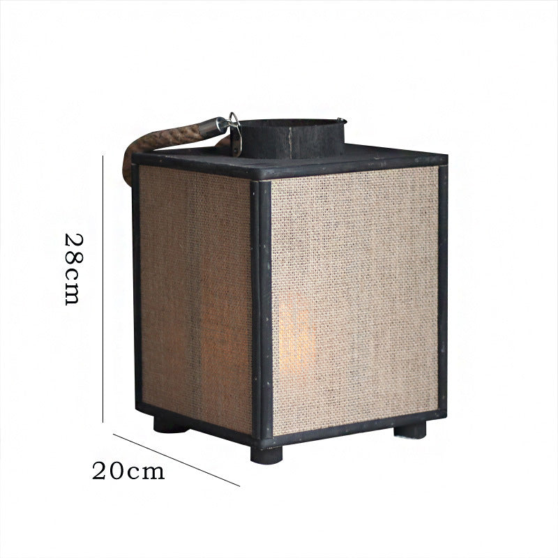 Rustikale Tischlampe Brehn