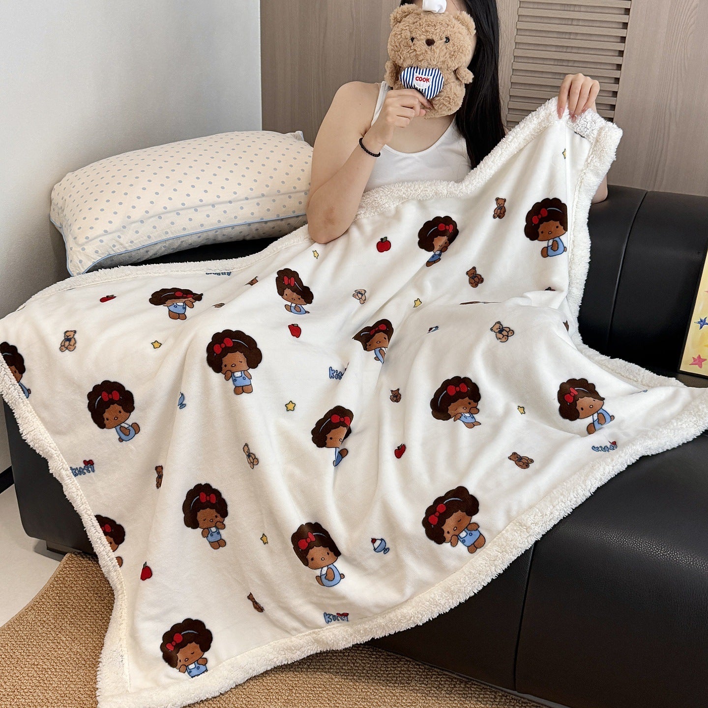 Gemütliche Kuscheldecke Brehn
