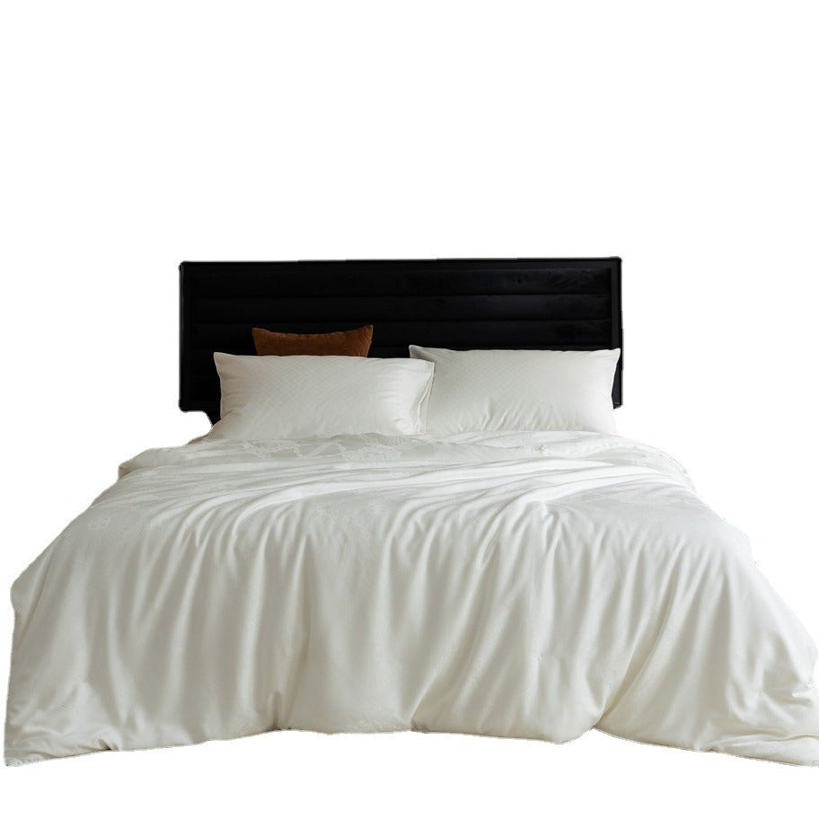 Luxus Jacquard Medaillon Baumwolle Satin Bettwäsche Set
