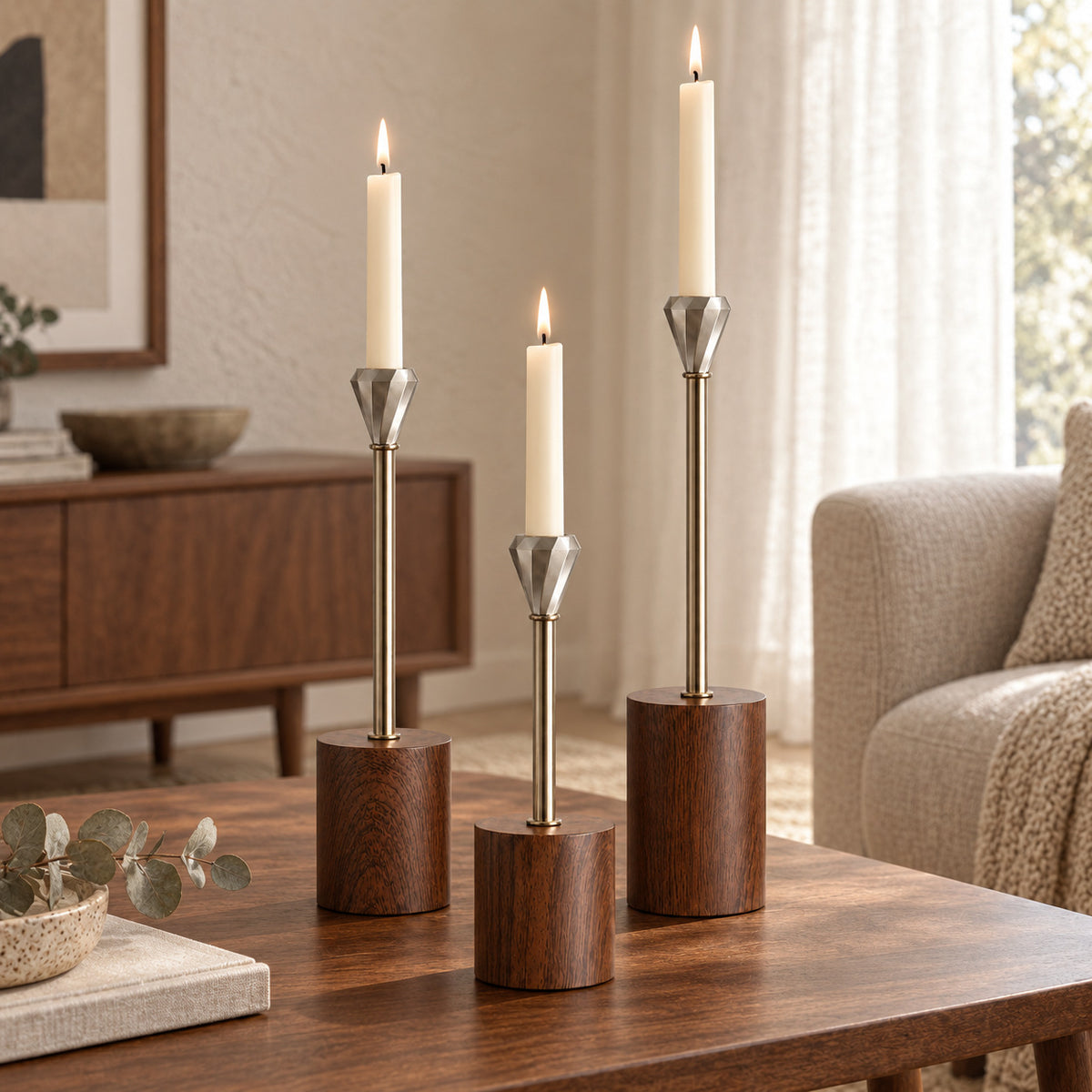 Elegante dekorative Tischlampe