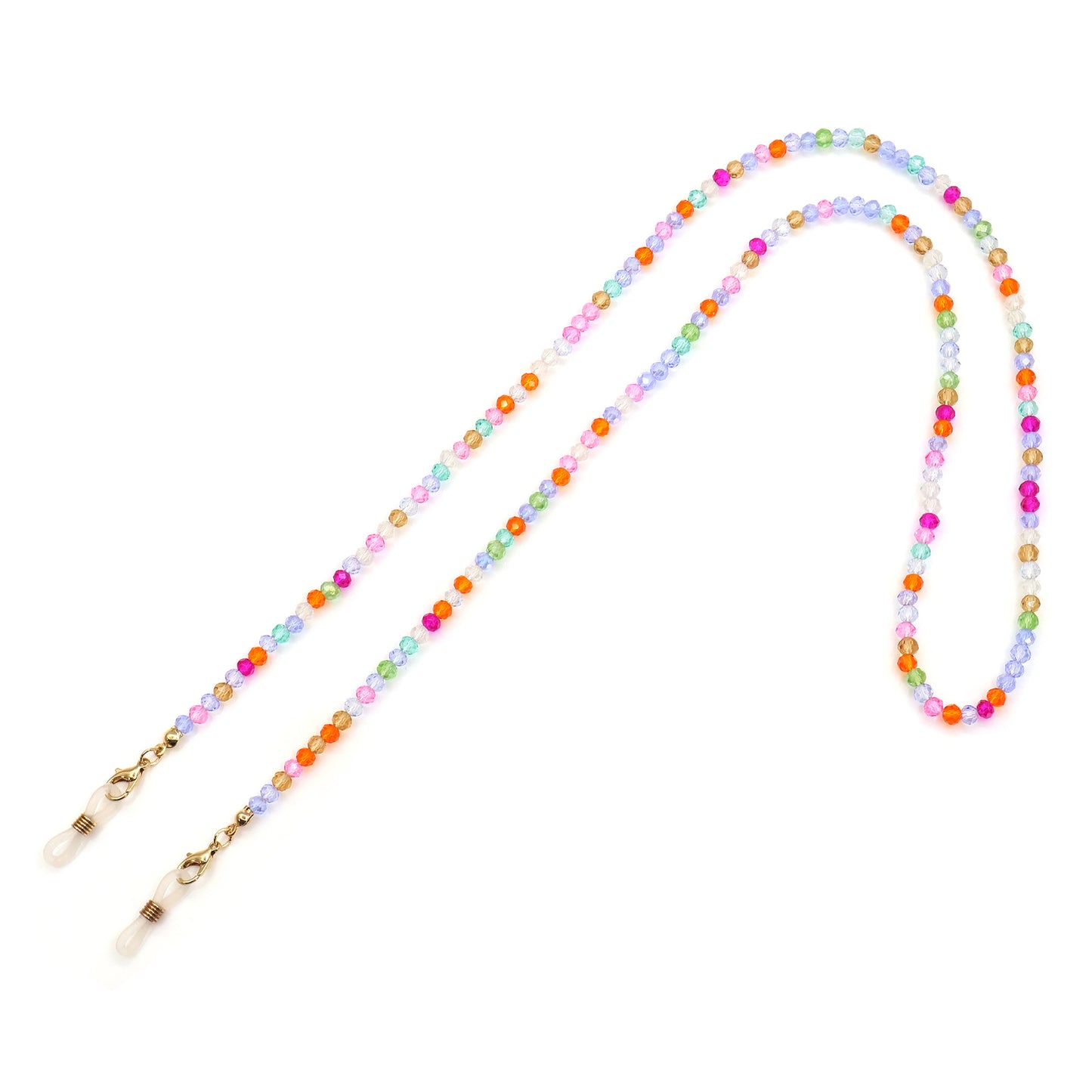Farbenfrohe Perlen Brillenhalter Kette Brehn