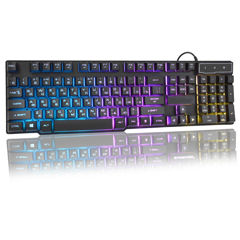 Rgb Beleuchtete Gaming-Tastatur Brehn