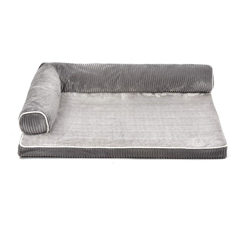 Orthopädisches Bolster-Schlafkissen Hundebett