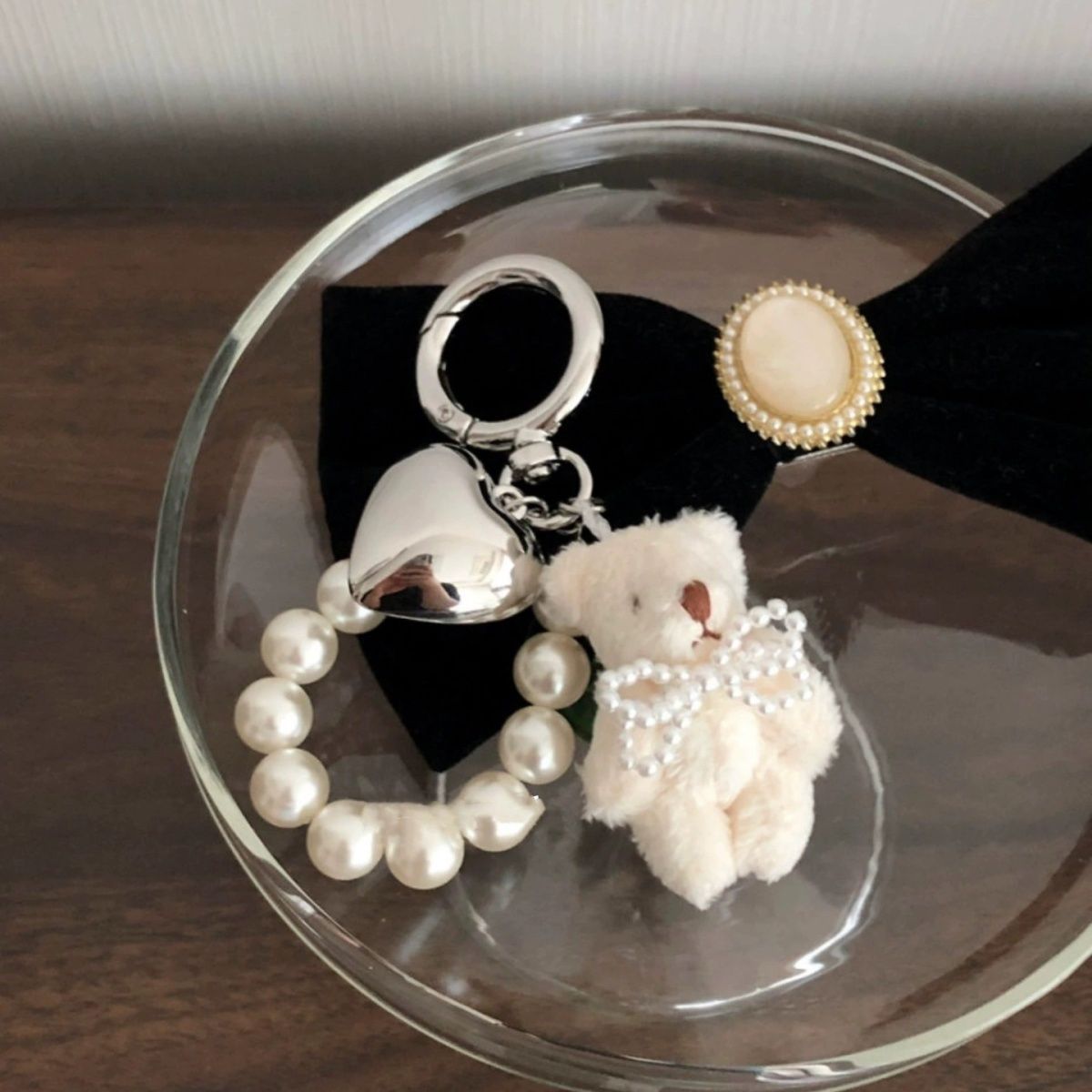 Plüschbär Schlüsselanhänger Halter Brehn