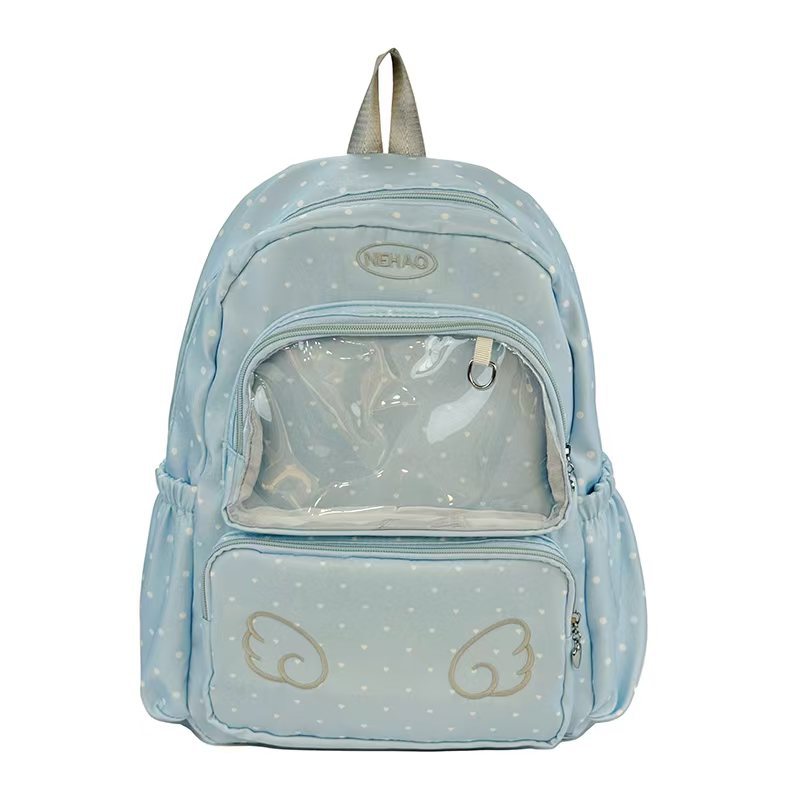 Transparenter Fronttaschen-Rucksack Brehn